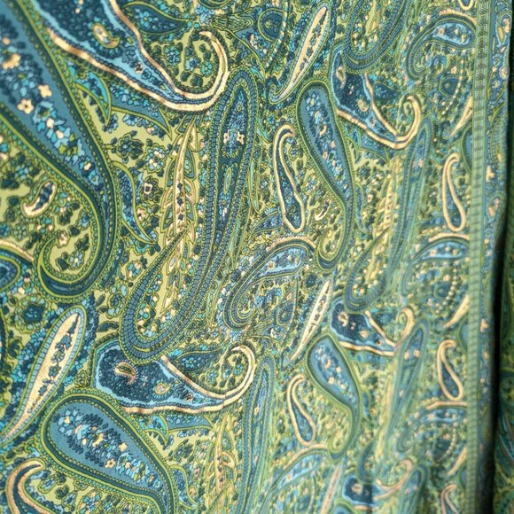 Bohemian Paisley Print Wide Leg Cullottes - Picture 5 of 5